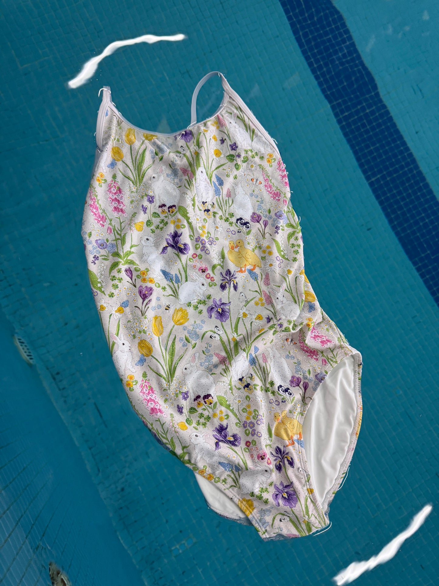 Bondi Swim X Aemia Swim - Hop into Spring Open Back Training Swimsuit