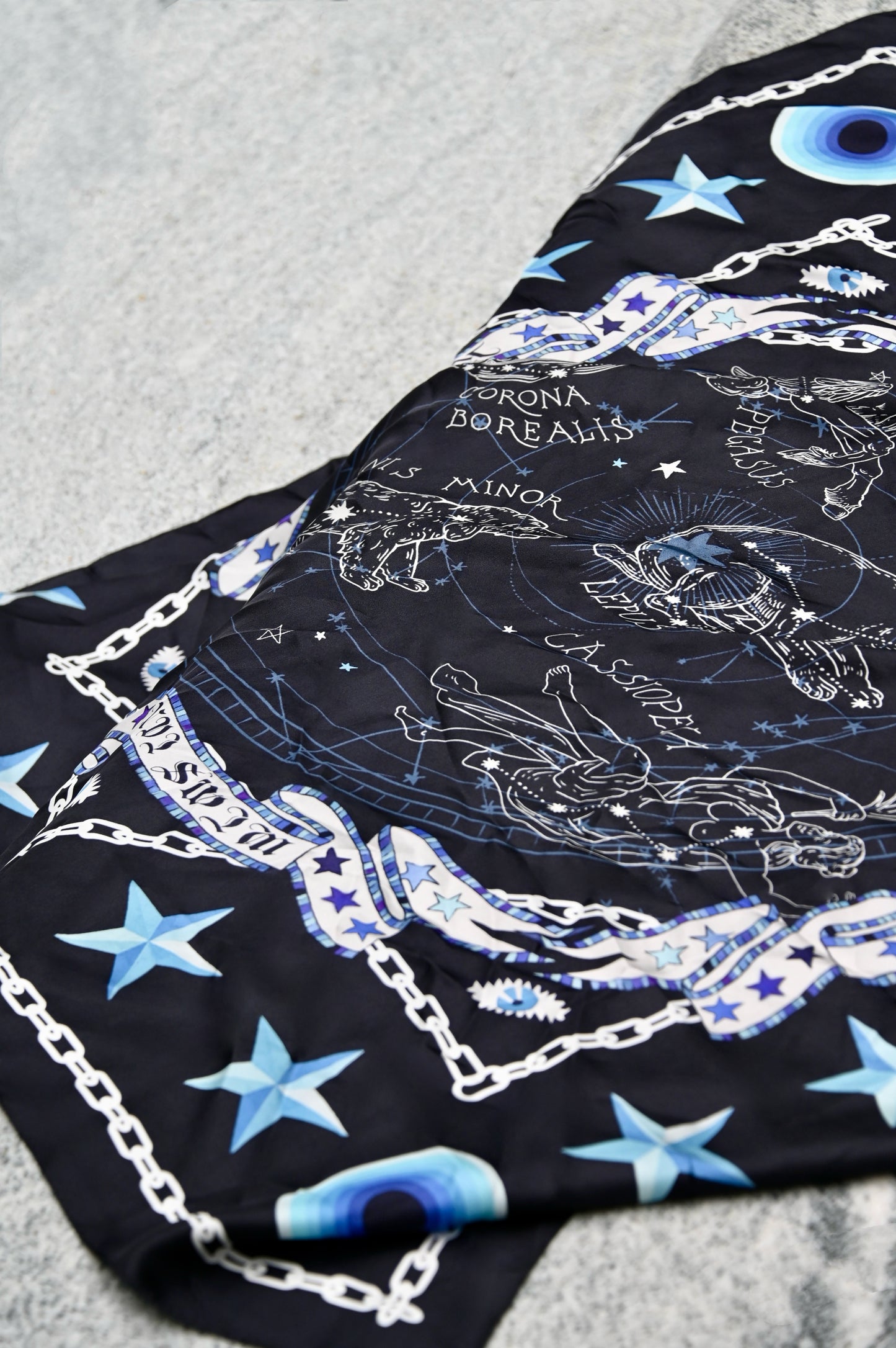 Bondi Swim X KOSMIC Silk Scarf & Bathbomb - Starlit Celestial