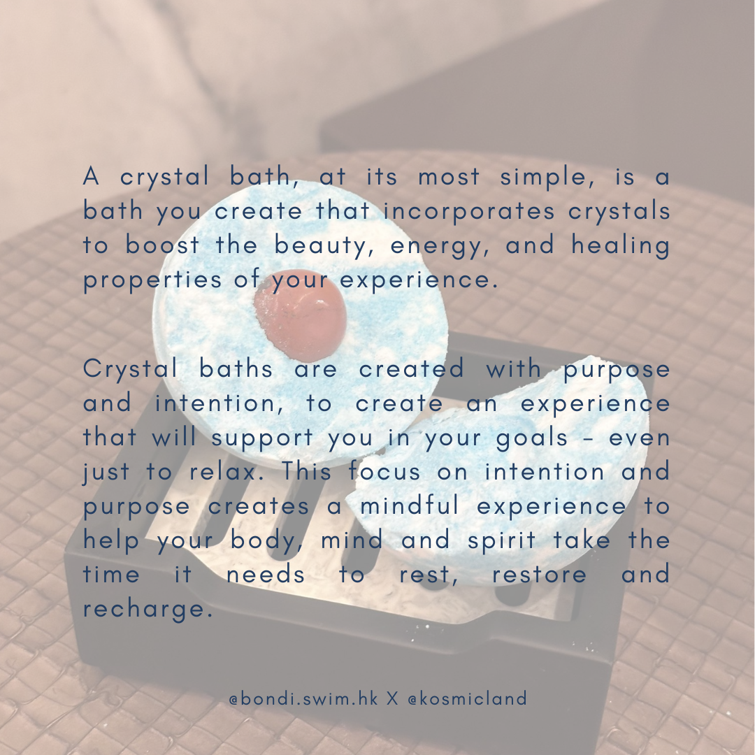 Bondi Swim X KOSMIC Crystal Bath Bomb